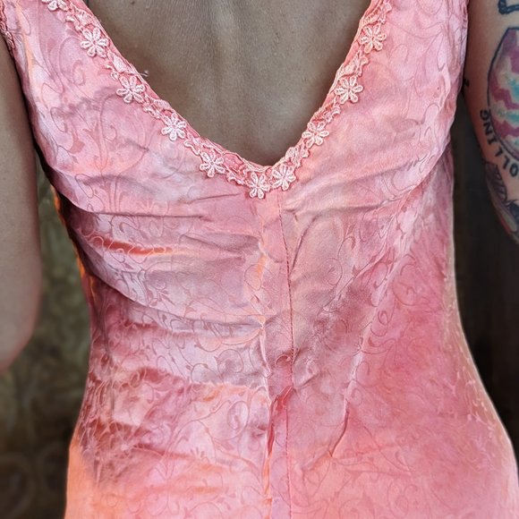 Romantic Summer Silk Dress - ASTORIA DESIGNS - Picture 6 of 7